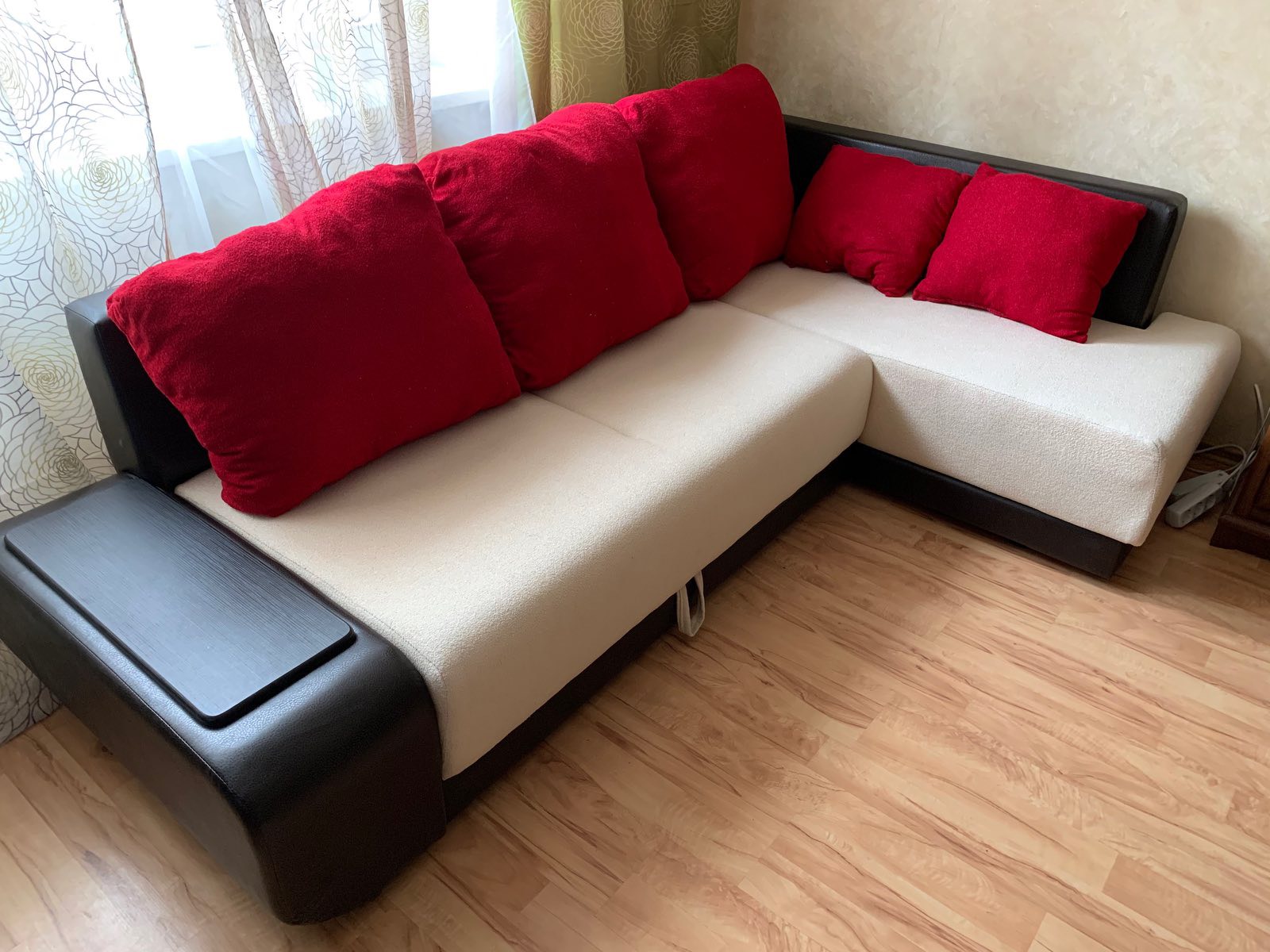 угловой диван пума с пружинным блоком